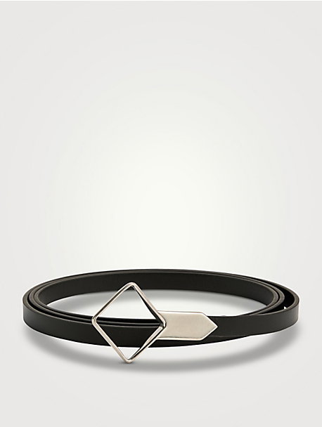 Rhombe Leather Belt