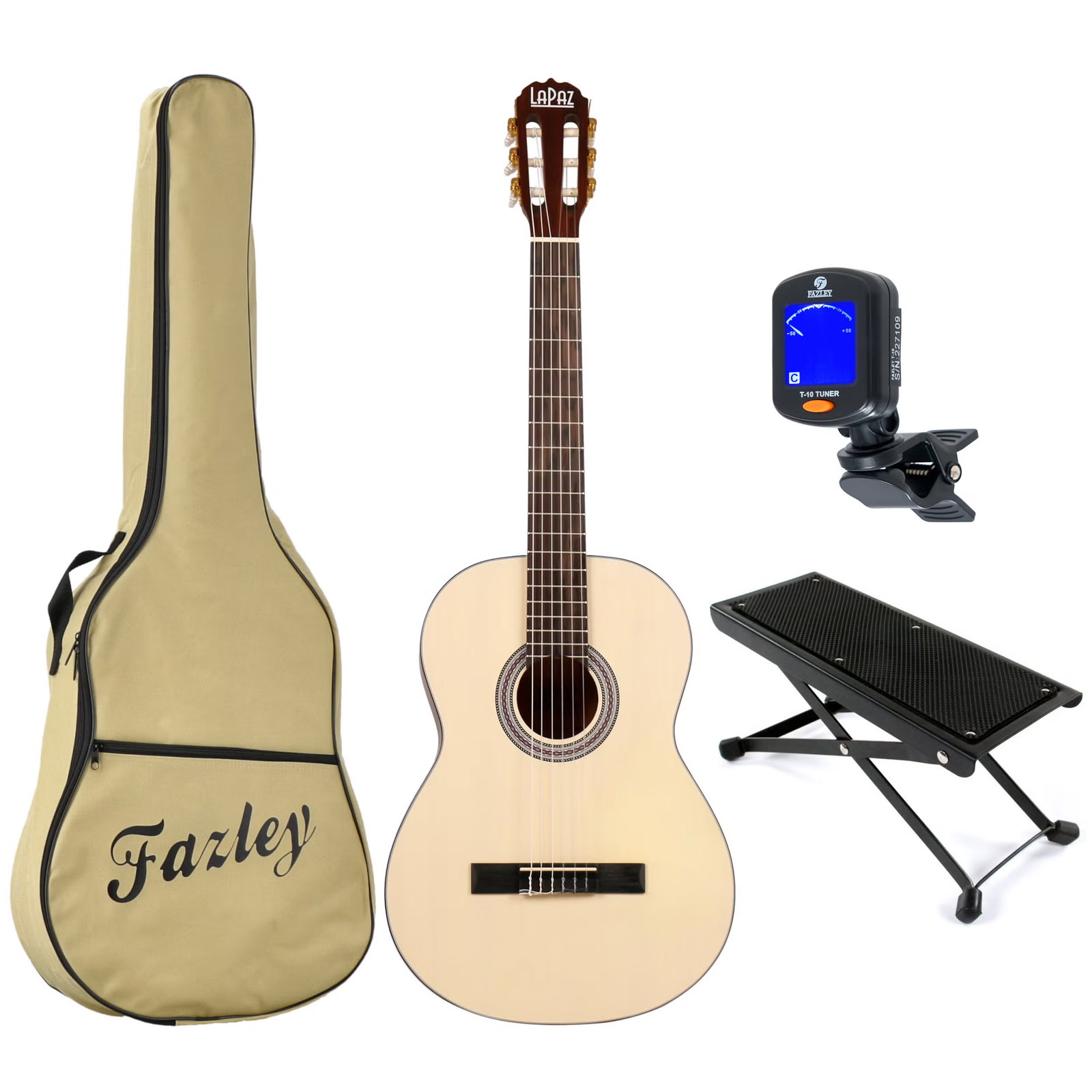 LaPaz C90N classical guitar starter set