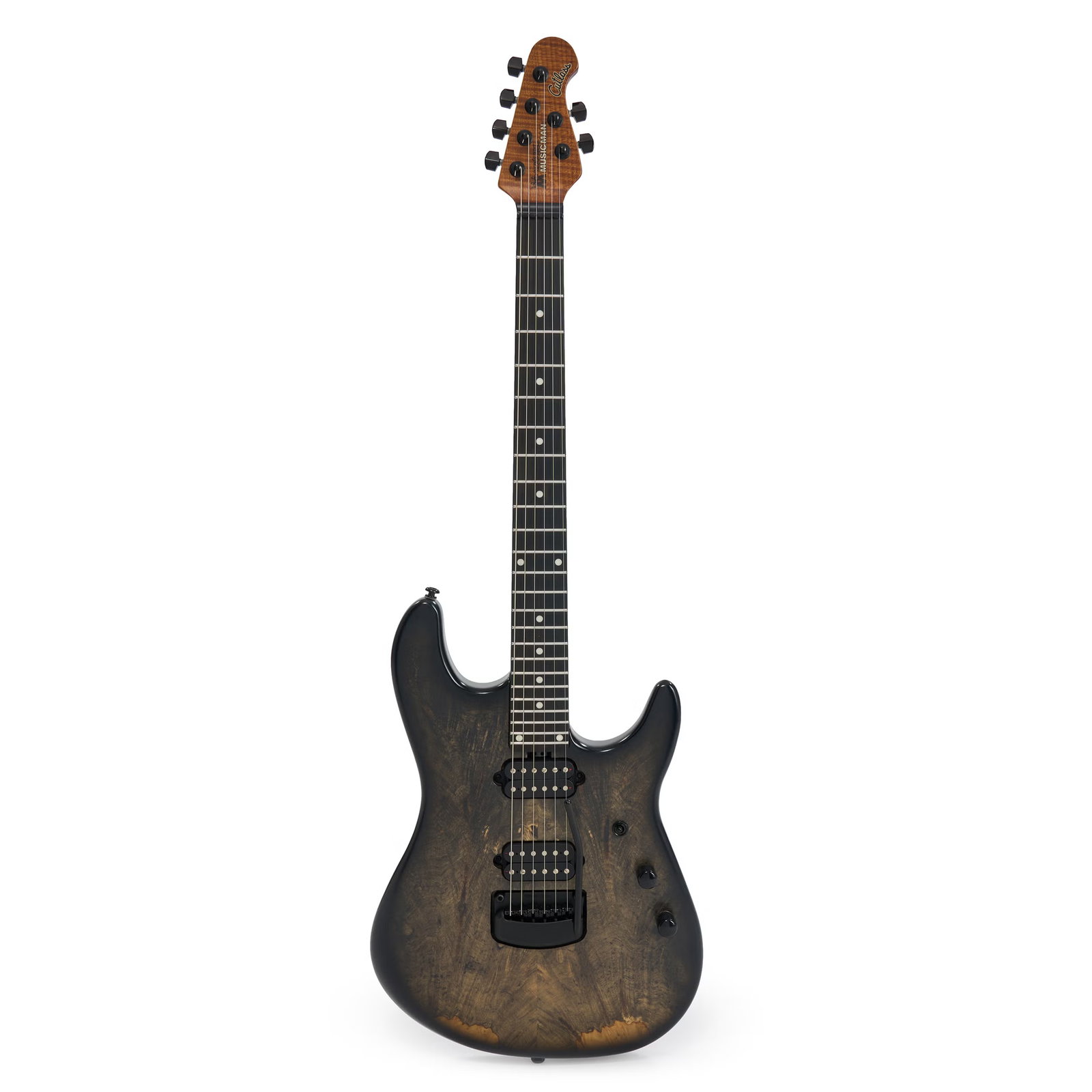 Ernie Ball Jason Richardson Cutlass 6 Buckeye Burl 2021 (Pre-owned)