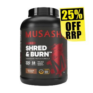 Musashi Shred And Burn Chocolate 2kg