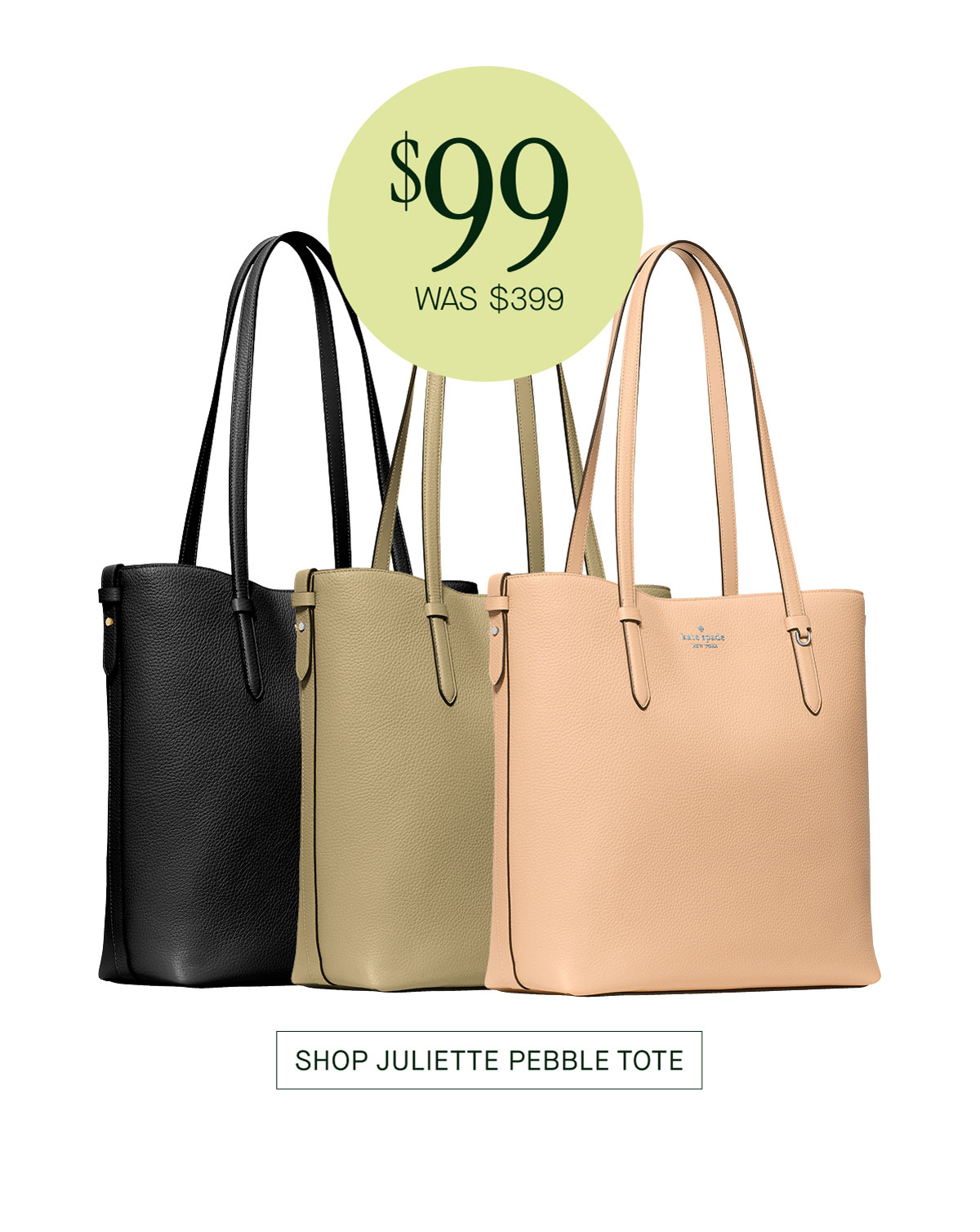 SHOP JULIETTE PEBBLE TOTE