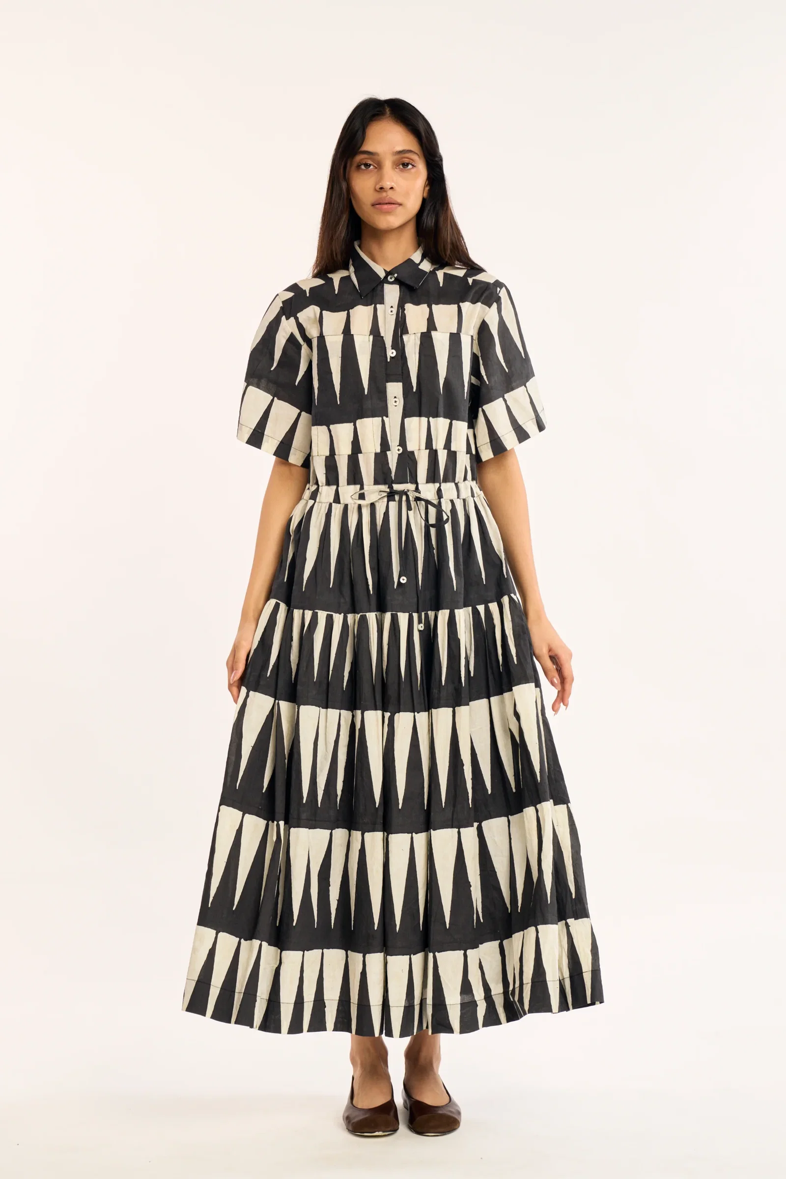 Image of ORCA DRESS | DELTA PRINT