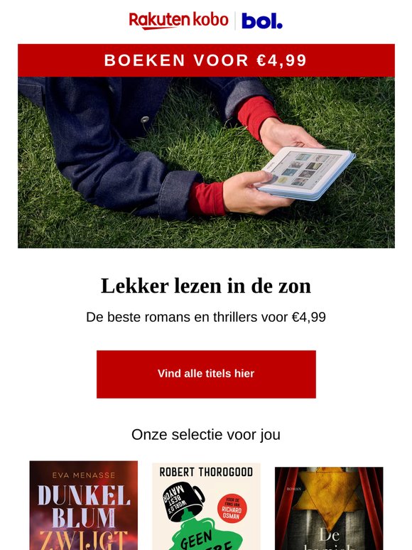 De mooiste boeken voor €4,99