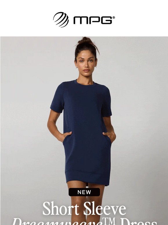 New Short Sleeve Dreamweave™ Dress!