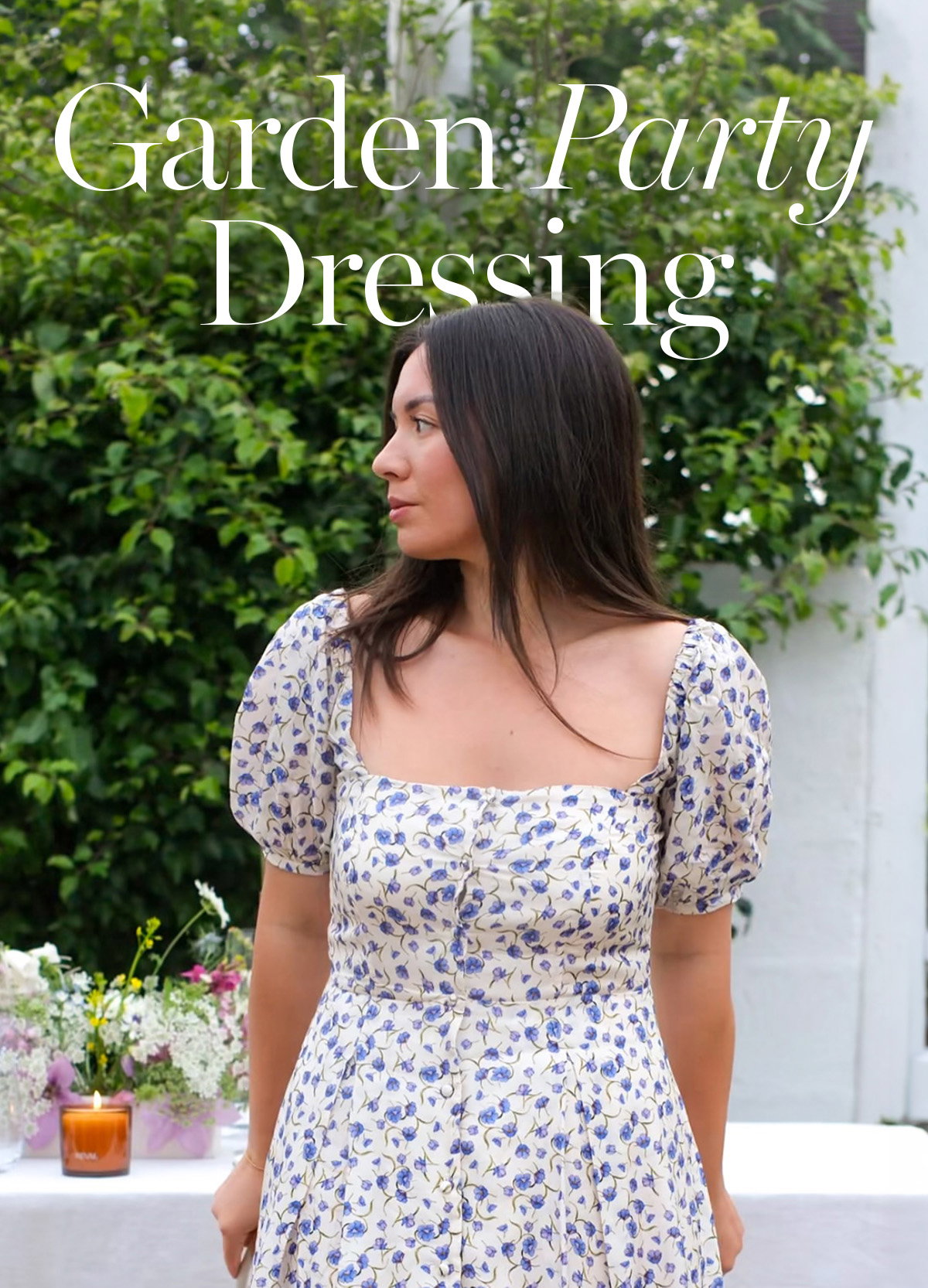 garden party dressing