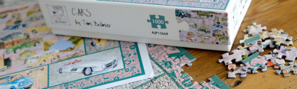 Tim Bulmer's Cars 1000 Piece Jigsaw Puzzle