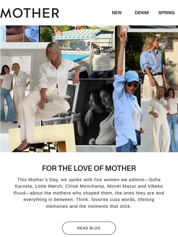 FOR THE LOVE OF MOTHER