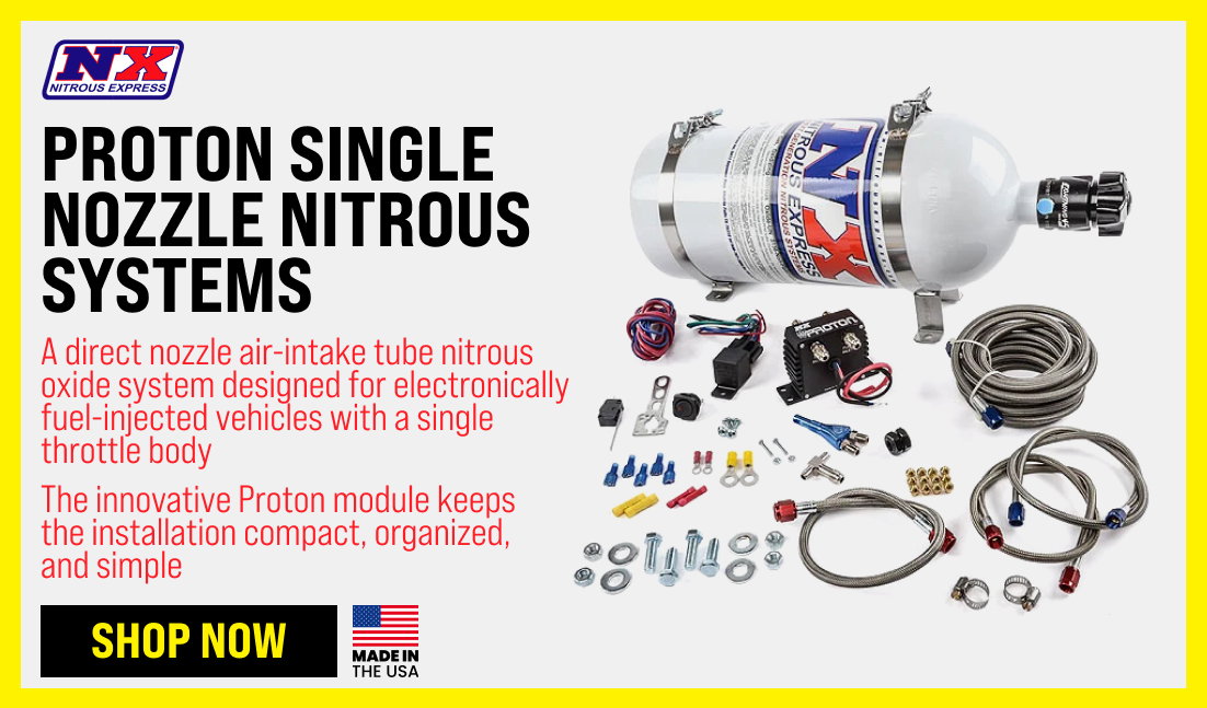Proton Single Nozzle Nitrous Systems