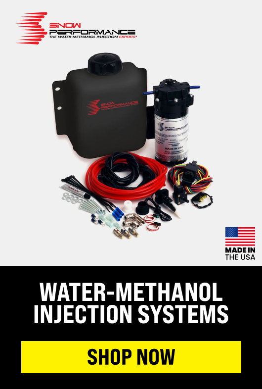 Water-methanol injection systems