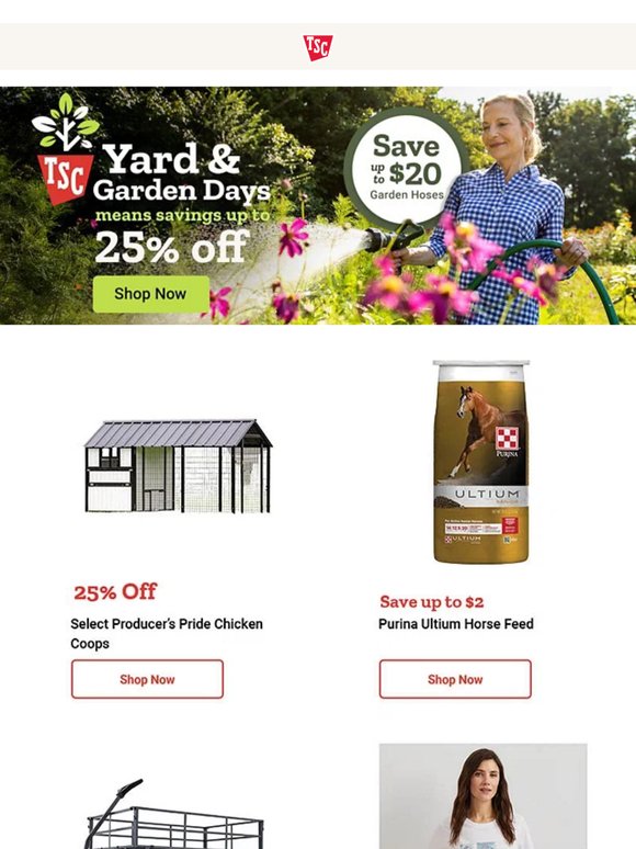 Yard & Garden Days = Major Spring Savings 🌼