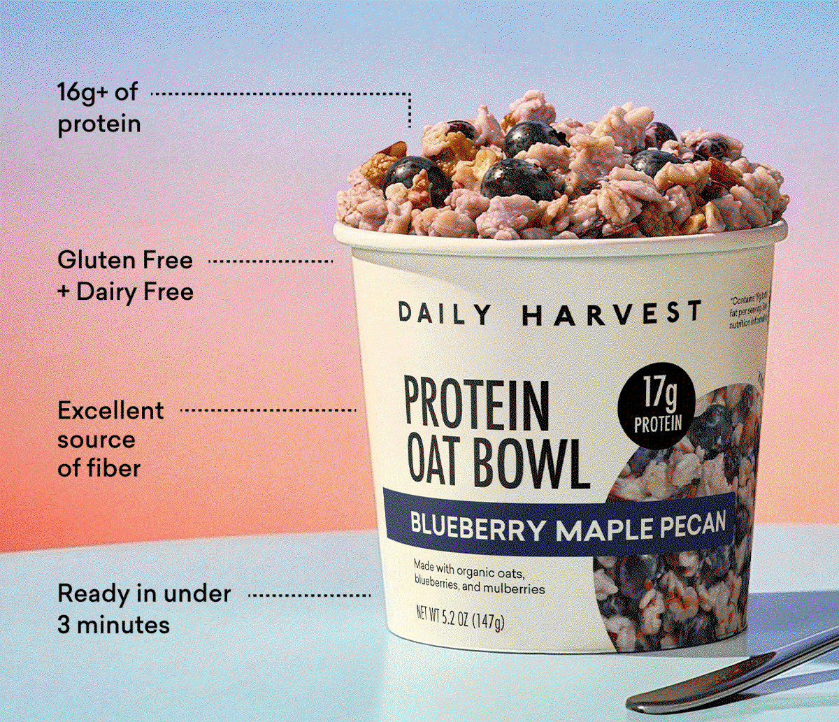 High Protein Oat Bowl GIF