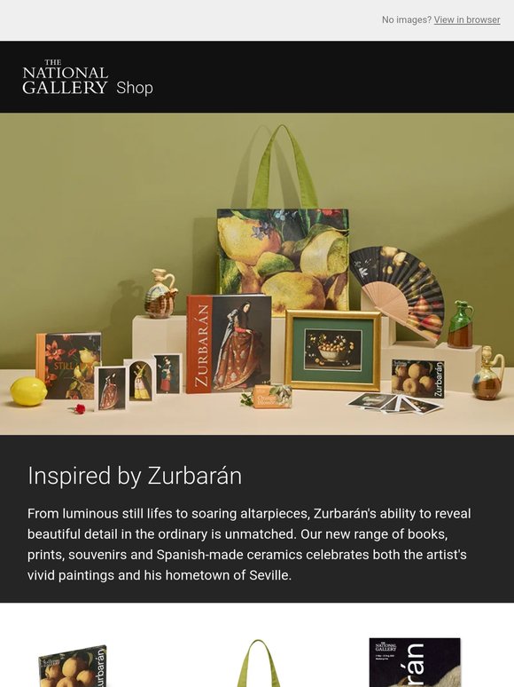 Shop the show: Zurbarán 🍋