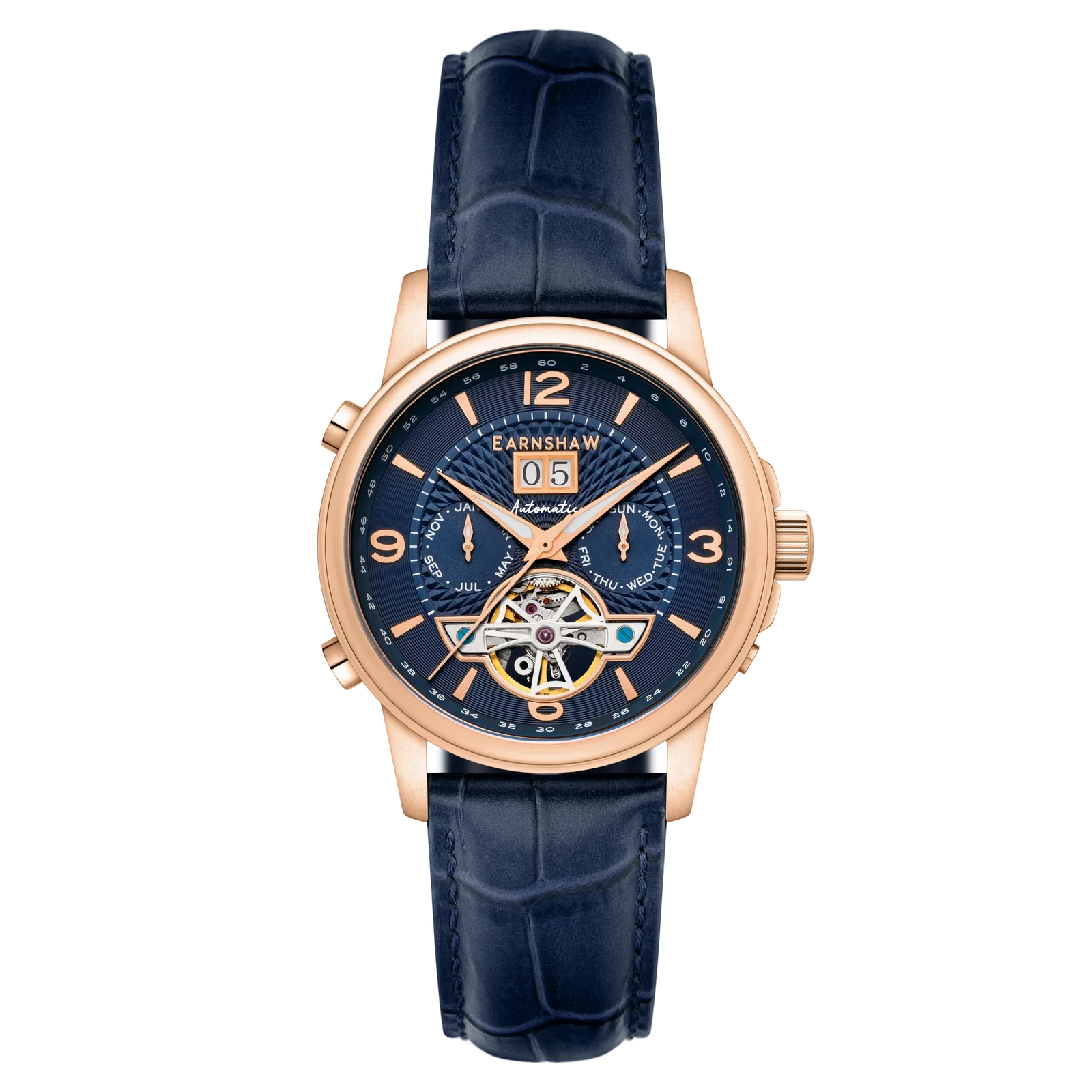 Image of MARYLEBONE GRAND DATE CALENDAR OPEN HEART AUTOMATIC