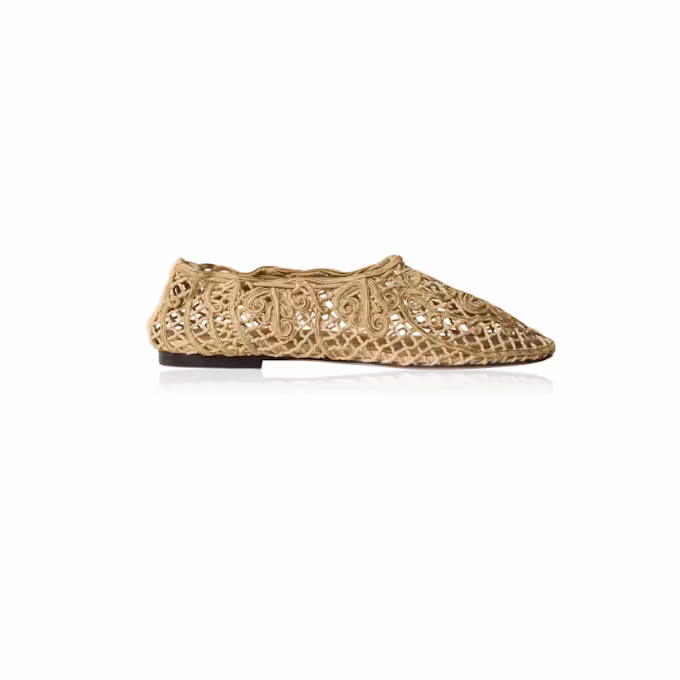 Iris Crocheted Flats