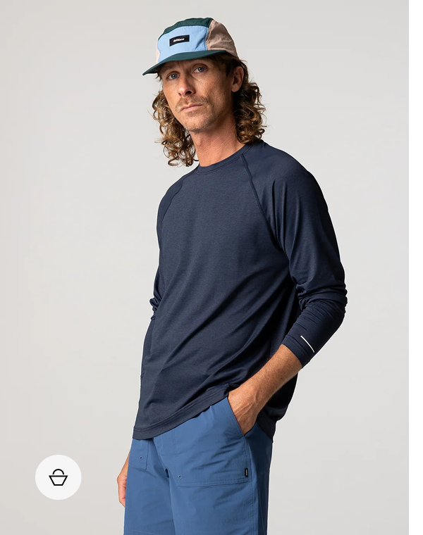 Men's Solar UPF Long Sleeve Top