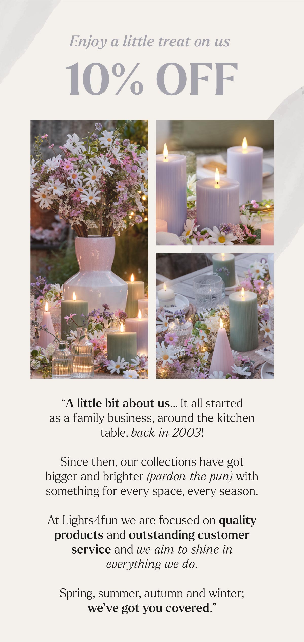 Save 10% on your first order