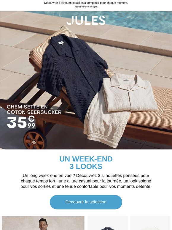 3 looks parfaits pour votre long week-end