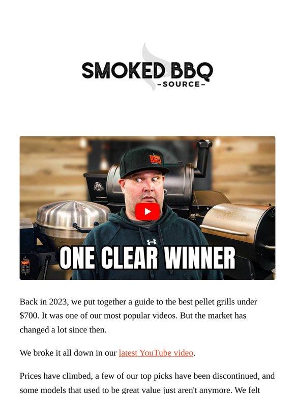 Best pellet grills for under $700