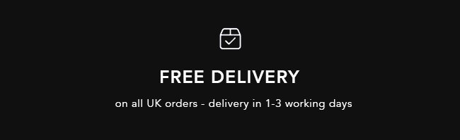 Free UK Delivery on all orders