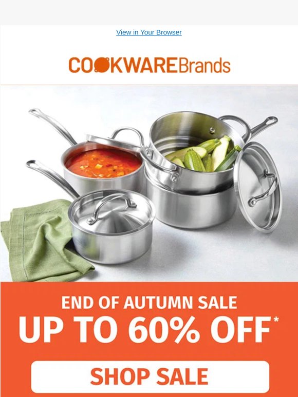 Cookware Sets And Bakeware On Sale