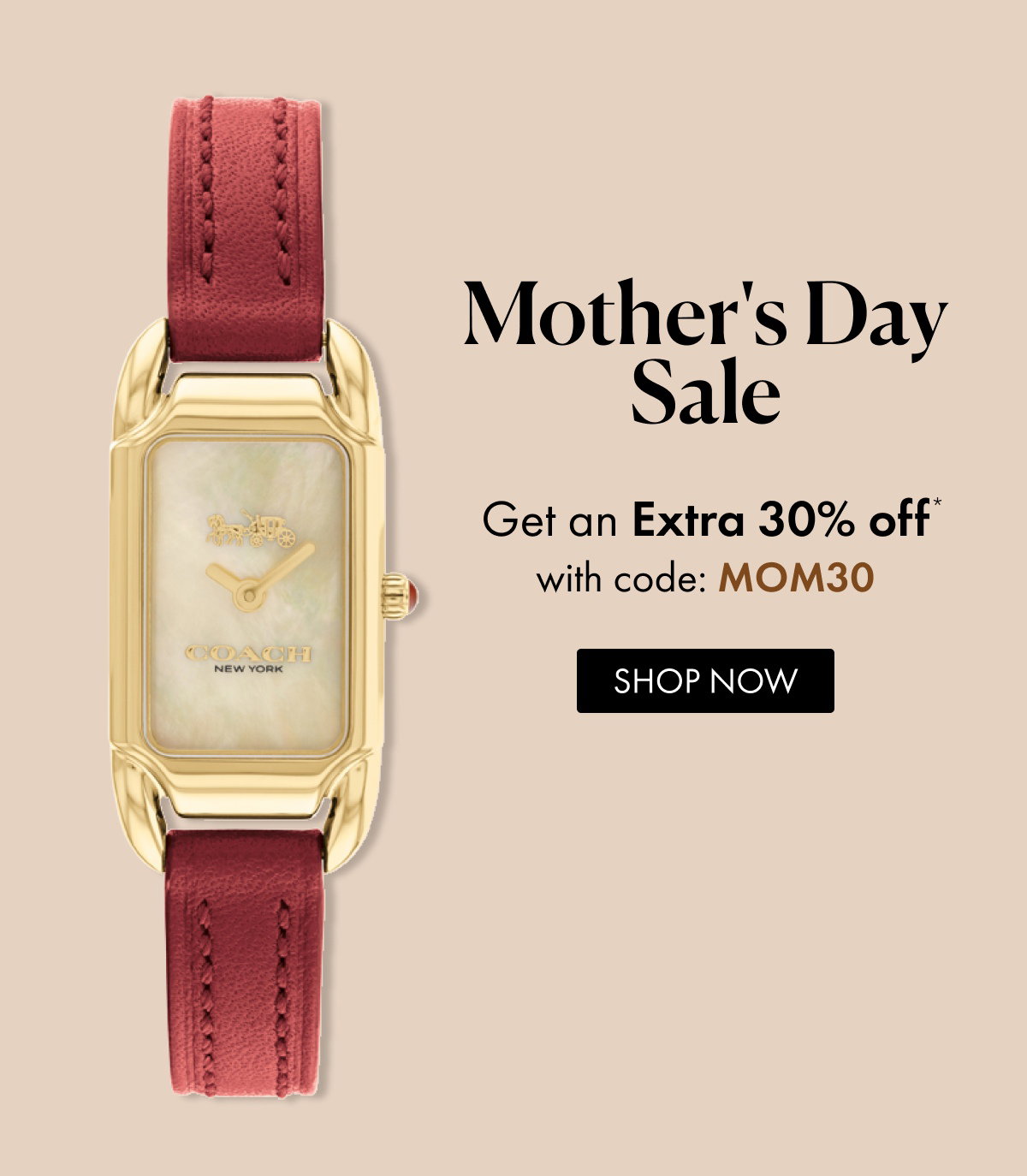 Extra 30% off with code: MOM30