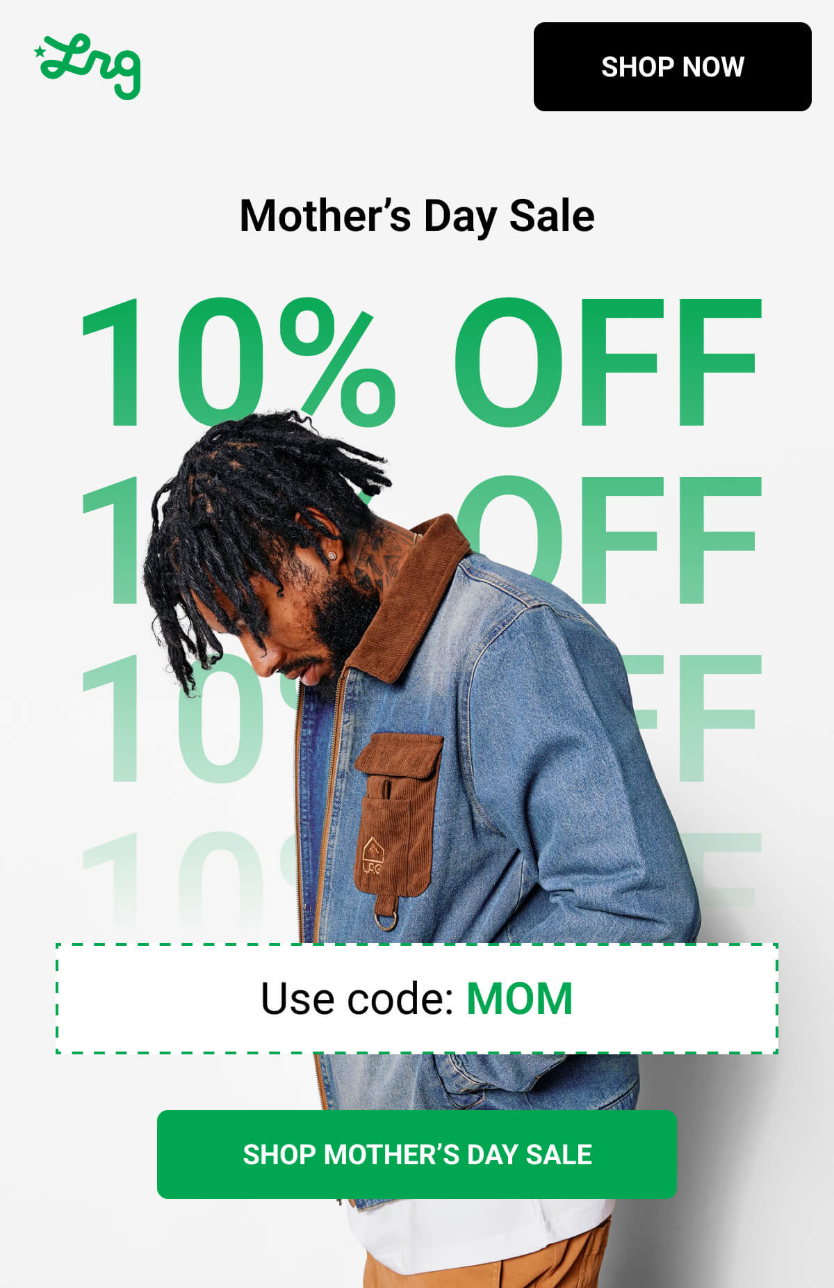 Mother’s Day Sale | Use code: MOM | SHOP MOTHER’S DAY SALE