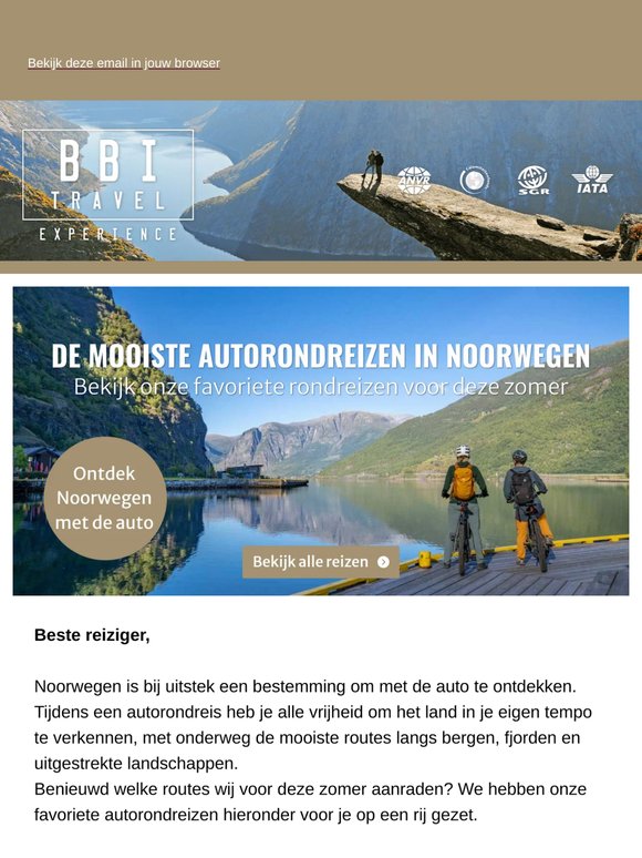 Dit zijn onze favoriete autorondreizen naar Noorwegen