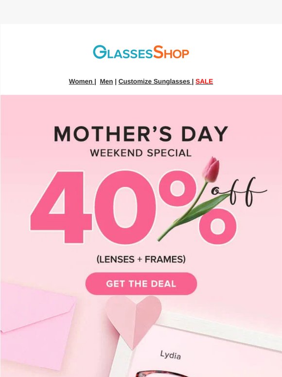 Nothing says “I love you” like a perfect pair of glasses.💝‼️