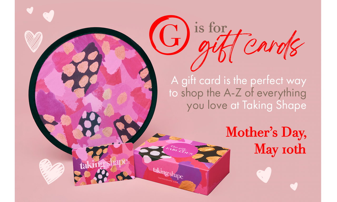 G is for Gift Cards