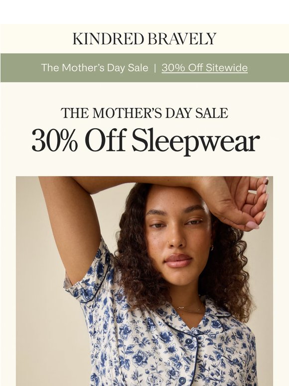 Take 30% Off Sleepwear💤