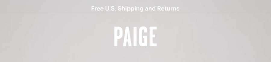 PAIGE // Premium Denim Jeans, Clothing, Shoes and Accessories for Women and Men. Free U.S. Shipping and Returns.