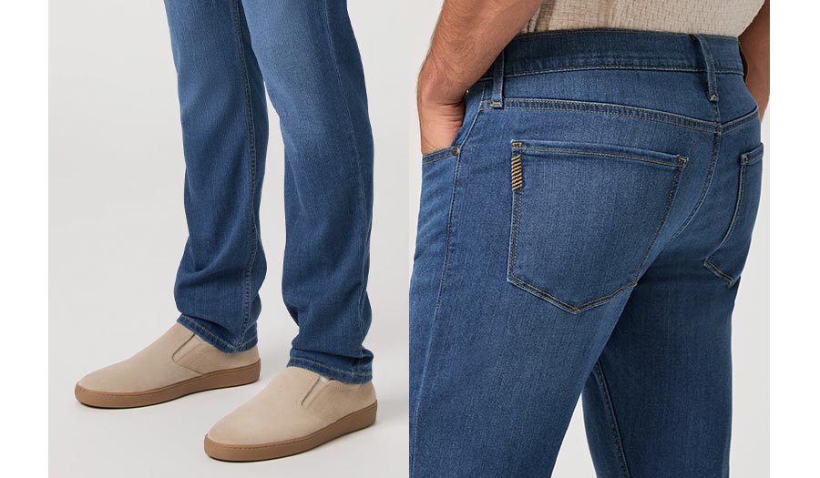 Our signature slim fit crafted from TRANSCEND denim for elevated comfort