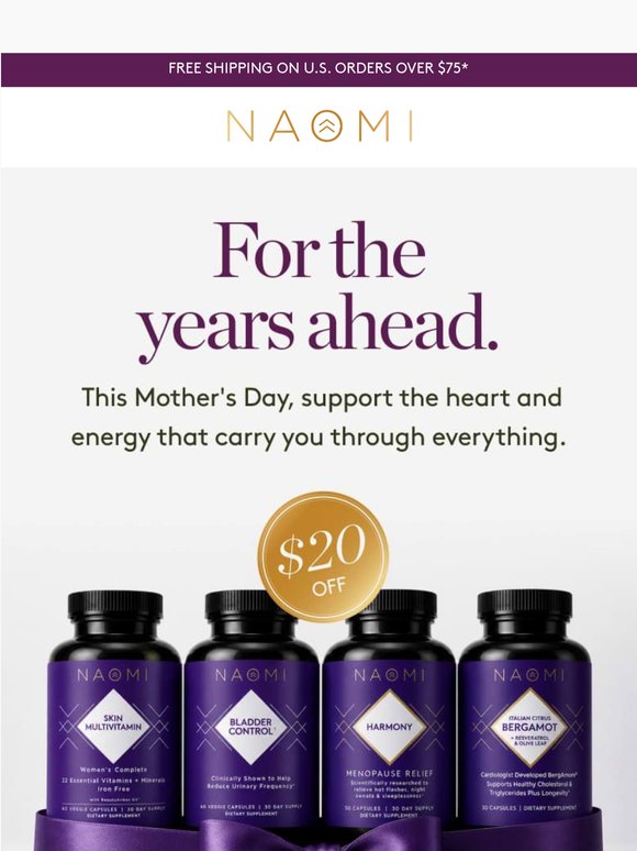 For the strongest woman you know — $20 off $99+ today