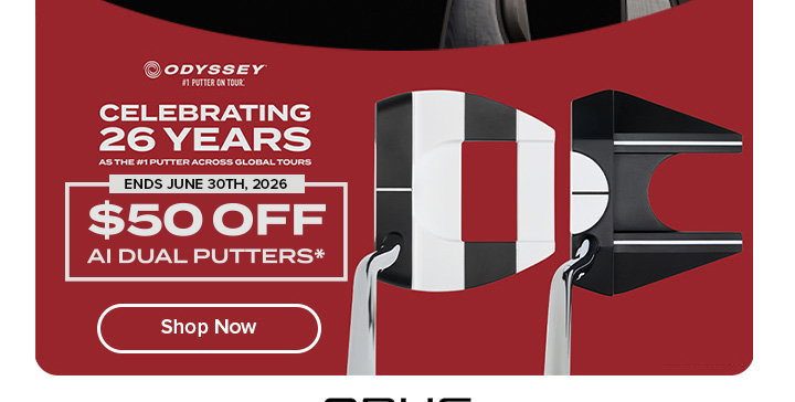 Odyssey Ai-DUAL Putter Promo