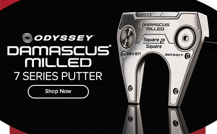 Odyssey Damascus Milled 7 Series Putters - Now Available