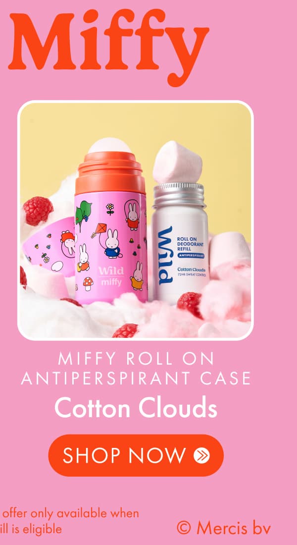 Miffy Antiperspirant Case + Cotton Clouds