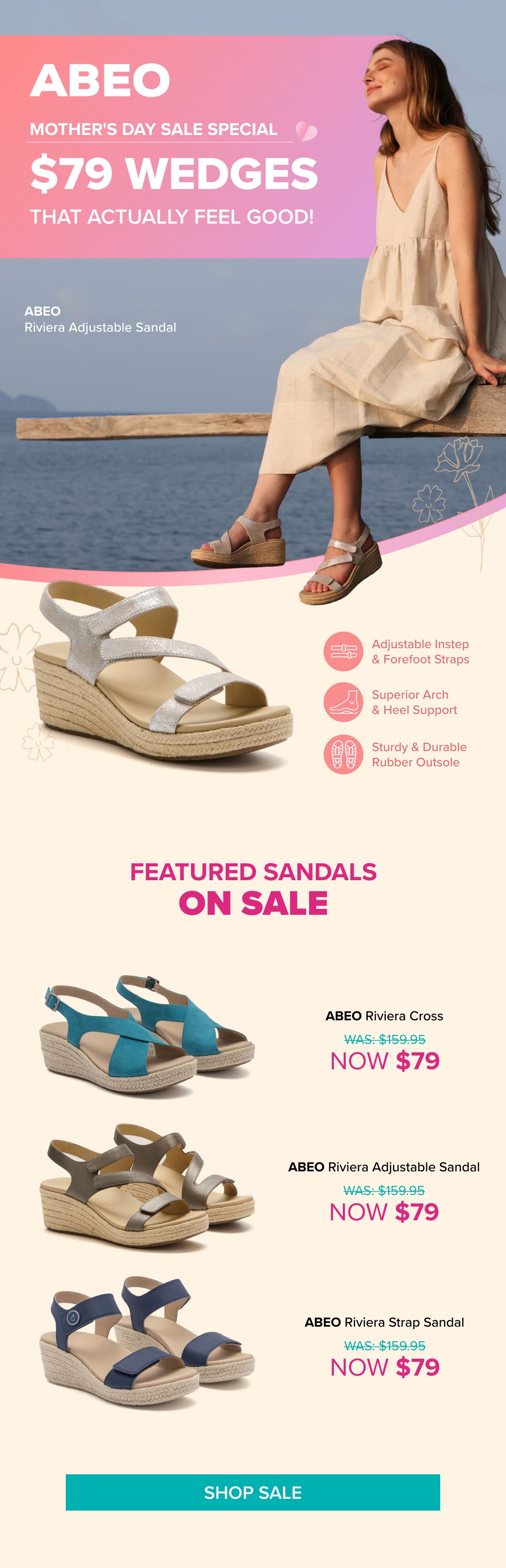 ABEO $79 Wedges