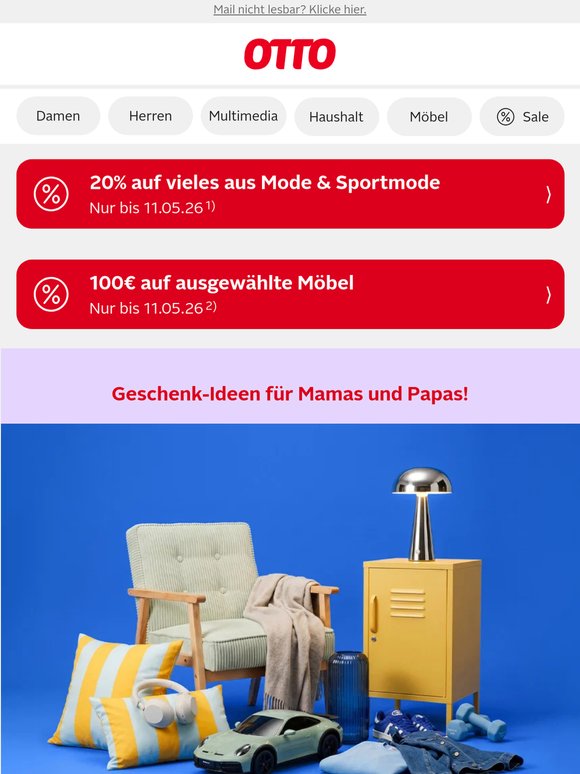 Deals zum Mutter- und Vatertag