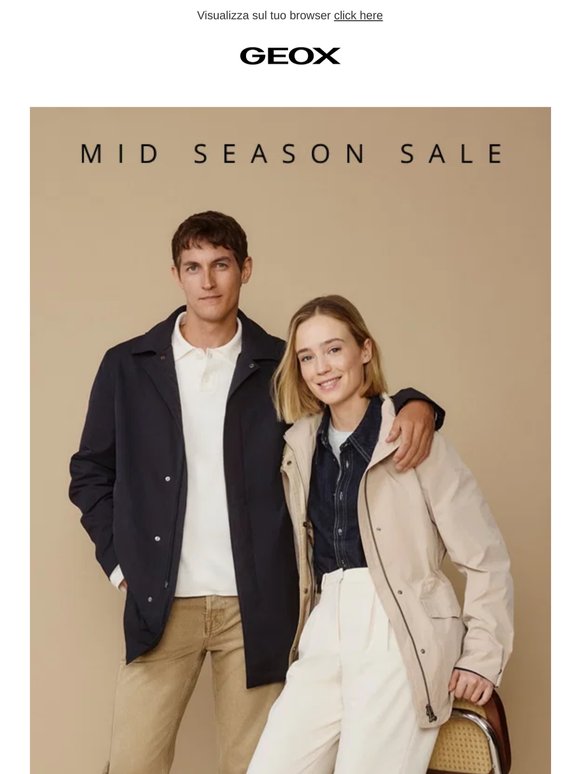 Mid Season Sale ⏰ Fino al -40%