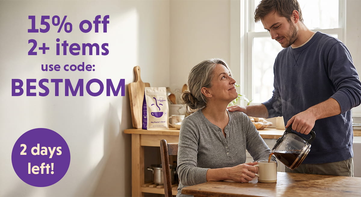 Get 15% off orders with 2 or more items using code BESTMOM