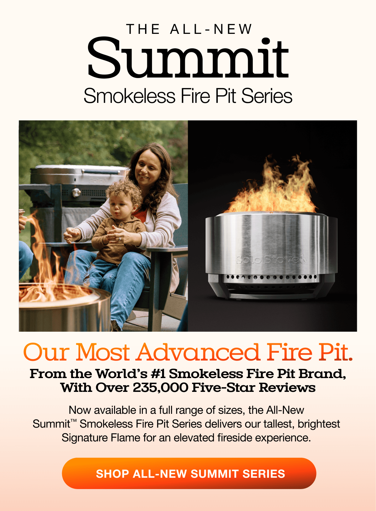 Summit Smokeless Fire Pit Series