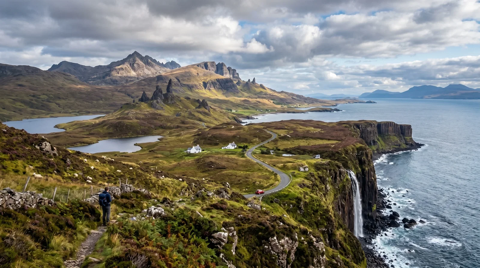 Isla de Skye Highlands Escocia