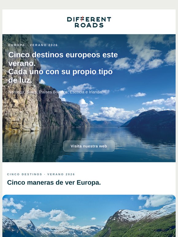Los 5 viajes por Europa que se agotan cada verano