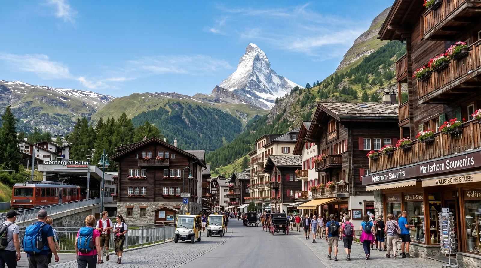 Zermatt Matterhorn Alpes Suiza