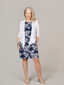 Keyhole Neck Sleeveless Dress