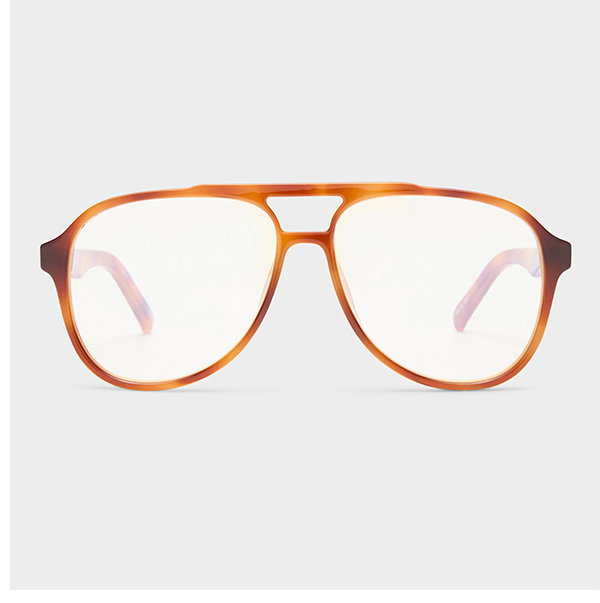 TRAGIC MAGIC | VINTAGE TORT BLUE LIGHT LENS