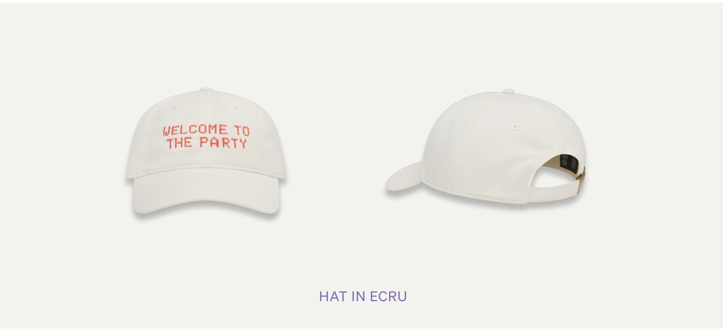 Hat in Ecru