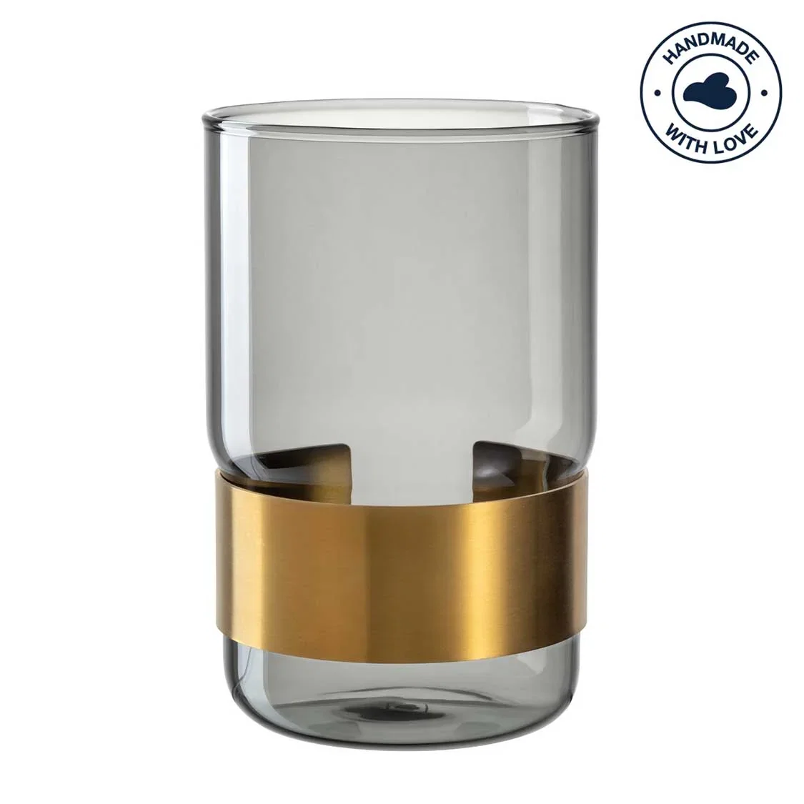 Image of Vase SILENZIO 15 cm grau