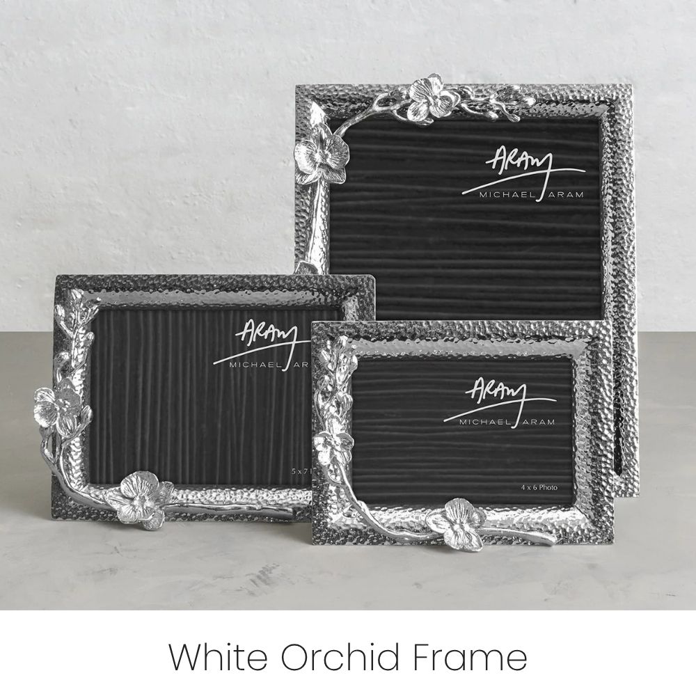 White Orchid Frame