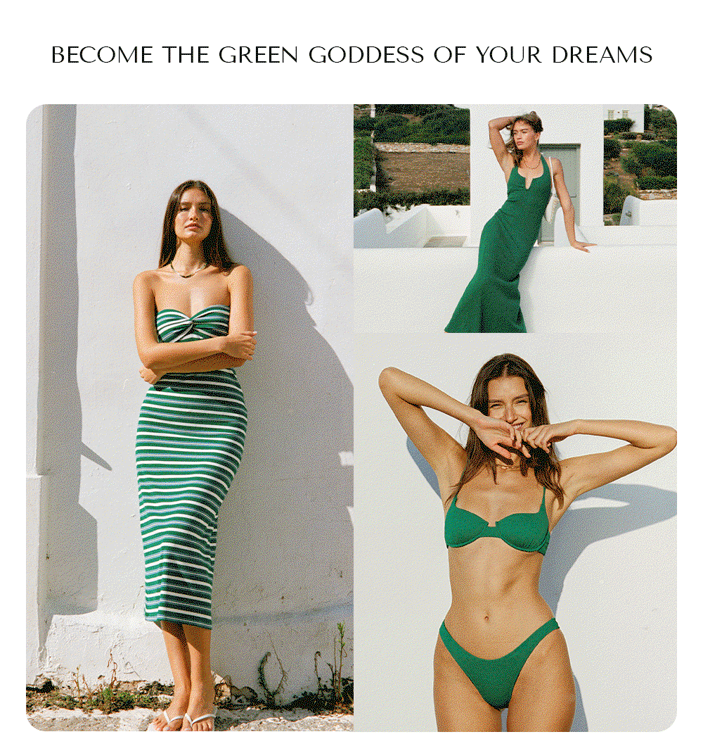 Become the Green Goddess of your Dreams - Shop Now!